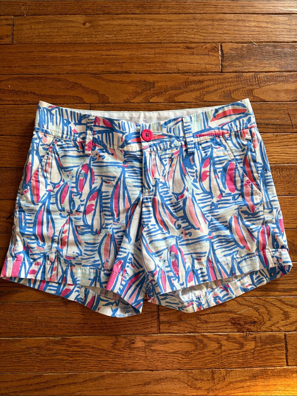 Lilly Pulitzer The Callahan shorts size 0 EUC